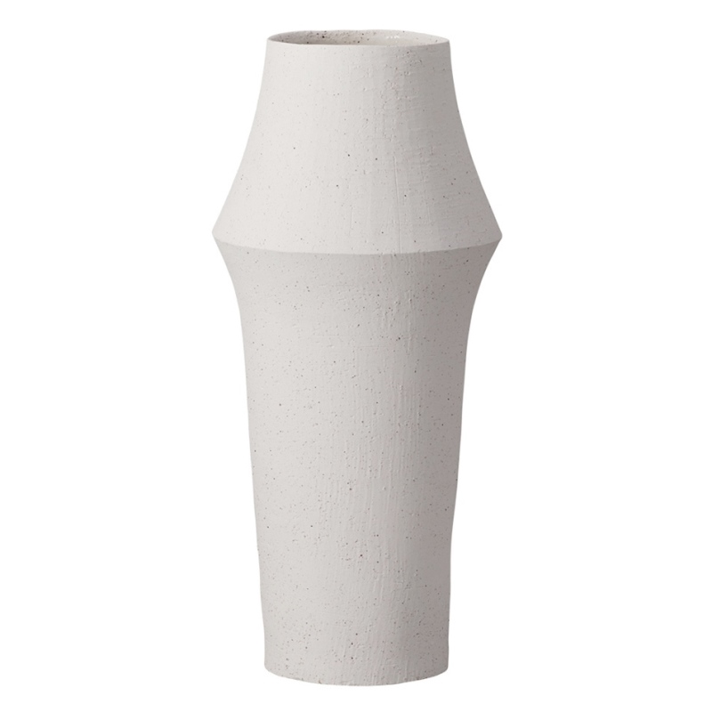 花瓶 フラワーベース ZARA ザラ matt white 1個入り 190-078-101 [p56] （代引き不可）